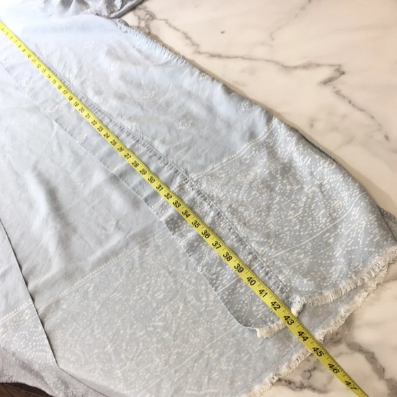 3/$20 Universal Thread Blue Floral Duster Cardigan Womens XS Small Kimono - Picture 9 of 10